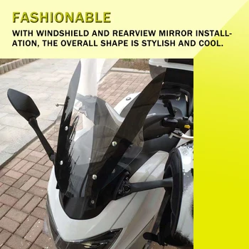 Pentru YAMAHA NMAX155 NMAX 155 NMAX-155 2015-2019 Motocicleta Reglabil Mobile Suport suport Suport Parbriz Parbriz Stent