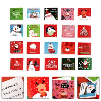 20buc Decorative de Felicitări de Crăciun DIY Creative Mesaj de Carduri (de Culoare Aleatorii)